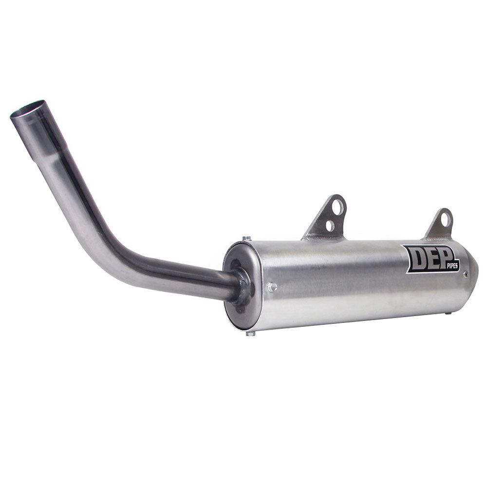 DEP Pipes KTM Silver 2 Stroke MX Silencer - 200 EXC 2004-2010