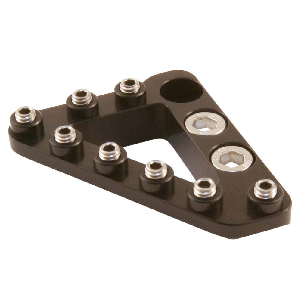 Hammerhead Black Brake Pedal Large Tip with Hardware
