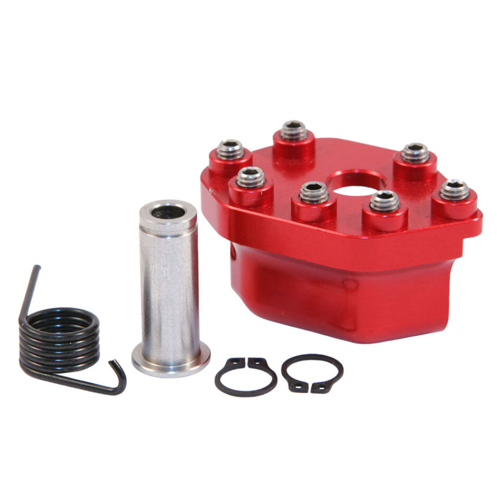 Hammerhead Red Brake Pedal Rotating Tip with Hardware