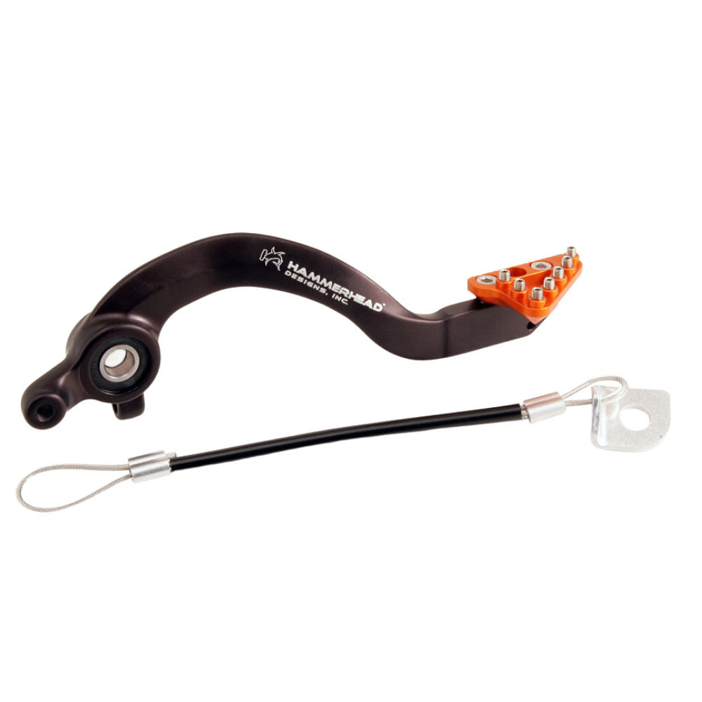 Hammerhead KTM Forged Alloy Orange Brake Pedals 65 SX 2009-2022
