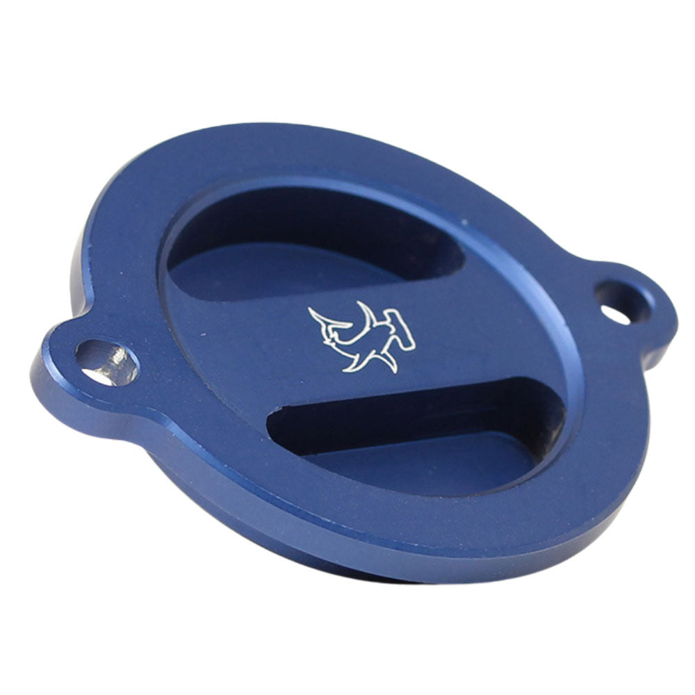 Hammerhead Husqvarna Blue Oil Filter Cover FC-FE 450-501 2014-2016