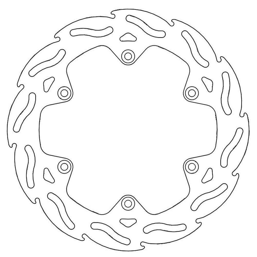 Moto-Master Suzuki Rear Flame Series Disc (MM-110221)