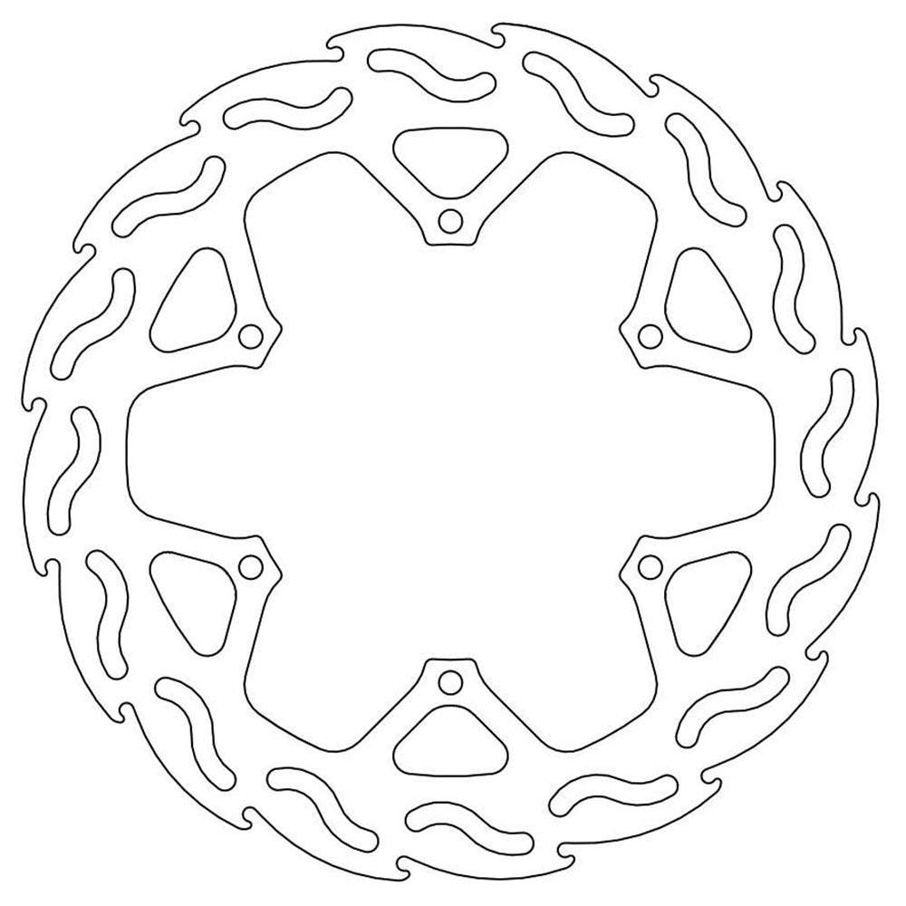 Moto-Master TM Rear Flame Series Disc (MM-110263)