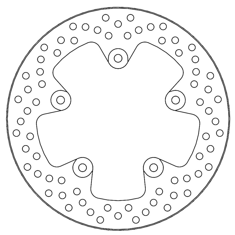 Moto-Master KTM Streetbike Rear Halo Fixed Disc - 690 Duke (ABS) 2012-On