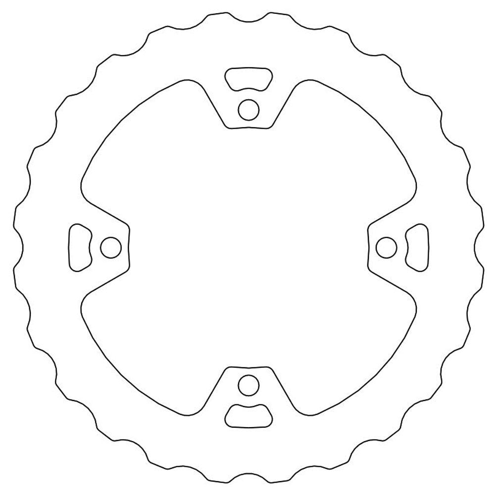Moto-Master Suzuki Rear Mud Solid Disc (MM-110642)