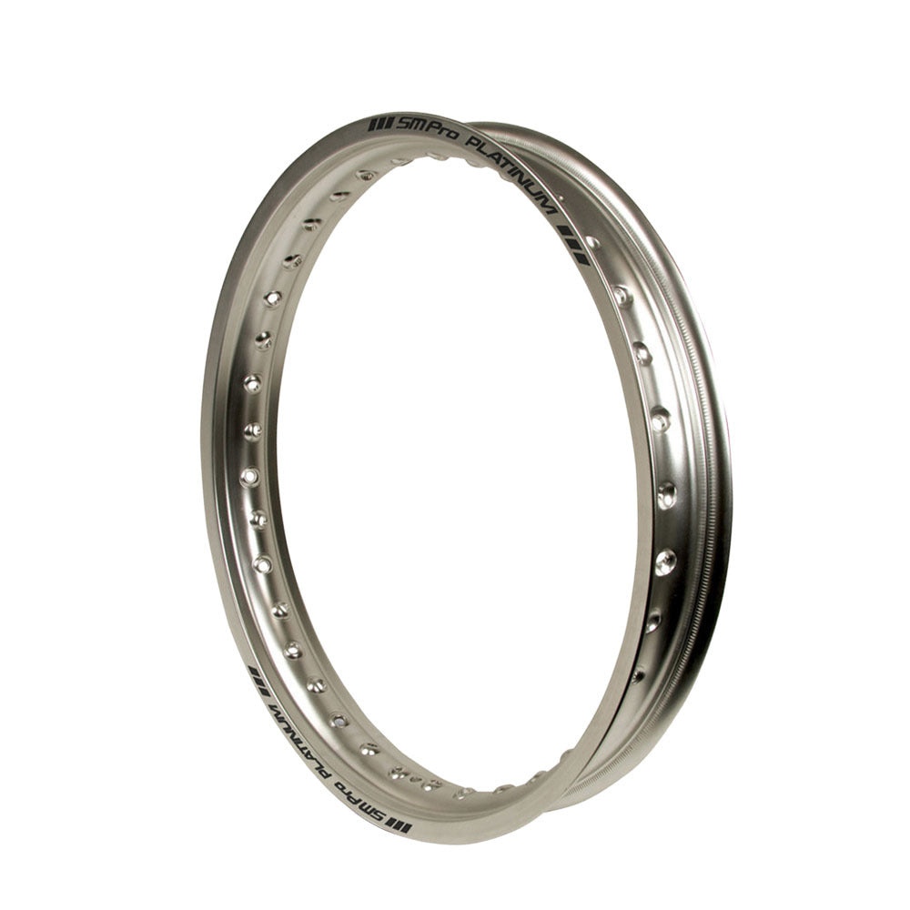 SM Pro Platinum Kawasaki Silver Rear Rim - KX 125-250 1989-2002 (19X2.15)