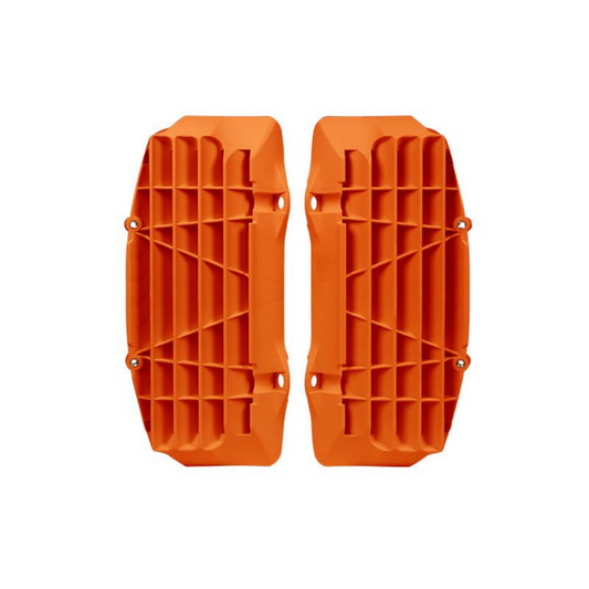 Rtech KTM Orange Oversized Radiator Louvres 125 EXC 2017-2019