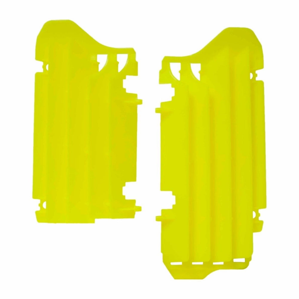 Rtech Suzuki Neon Yellow Oversized Radiator Louvres RMZ 450 2019-2023