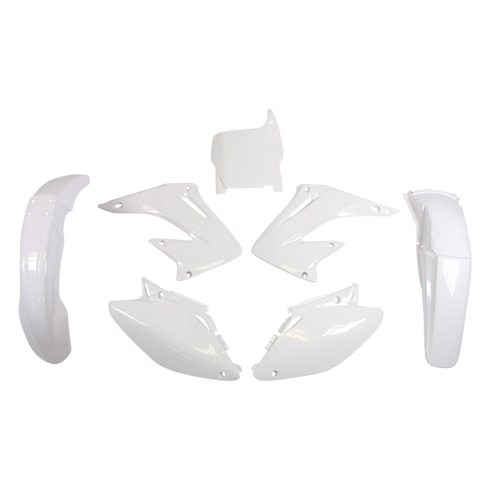 Rtech Honda White Plastic Kit CR 125 R 2004-2007