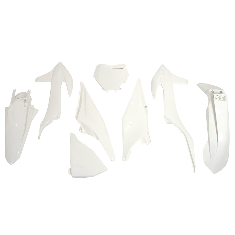 Rtech KTM White Plastic Kit 250 SX-F Troy Lee Designs 2021