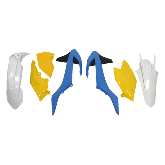 Rtech KTM Vintage Blue/Yellow/White Plastic Kit 250 SX-F Factory Edition 2016-2017