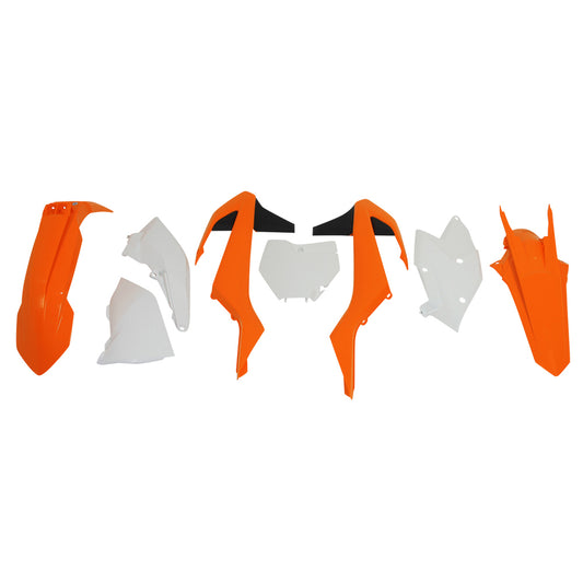 Rtech KTM Orange/White/Black (018) Plastic Kit 250 SX-F Factory Edition 2016-2017