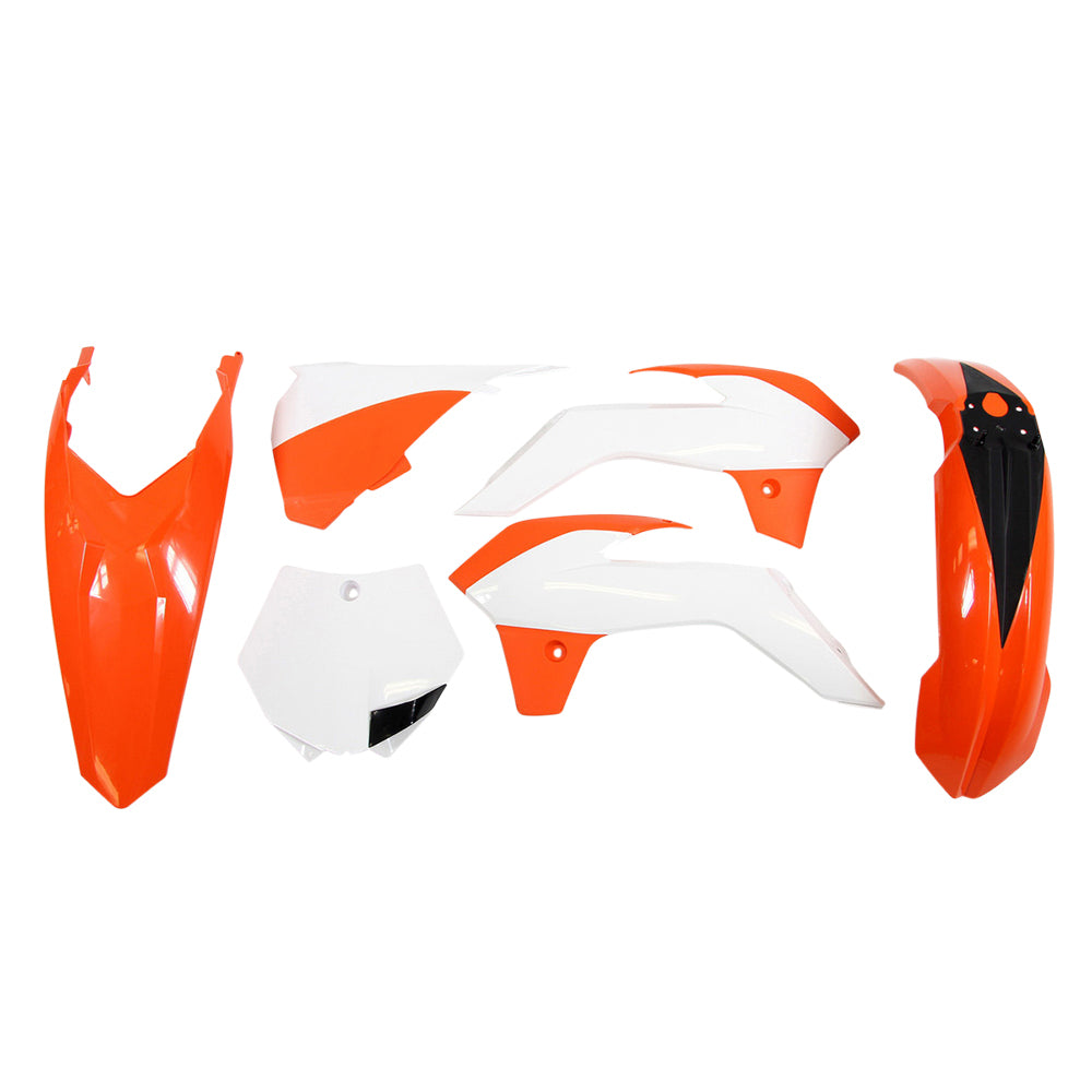 Rtech KTM Orange/White (015) Plastic Kit 85 SX 17/14 2017