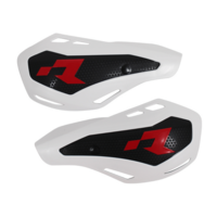 Rtech White HP1 Handguards - Includes Mounting Kit
