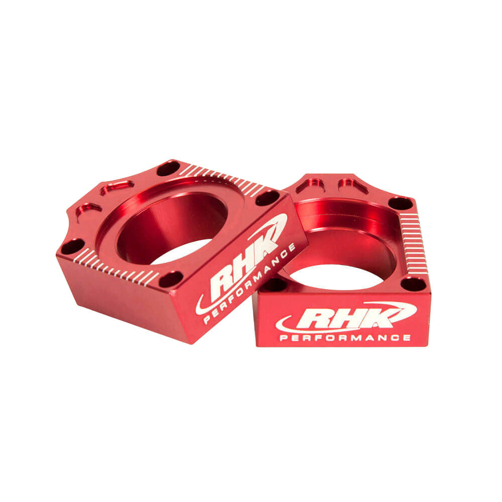RHK Yamaha Red Axle Blocks YZ 250 F 2012-2024