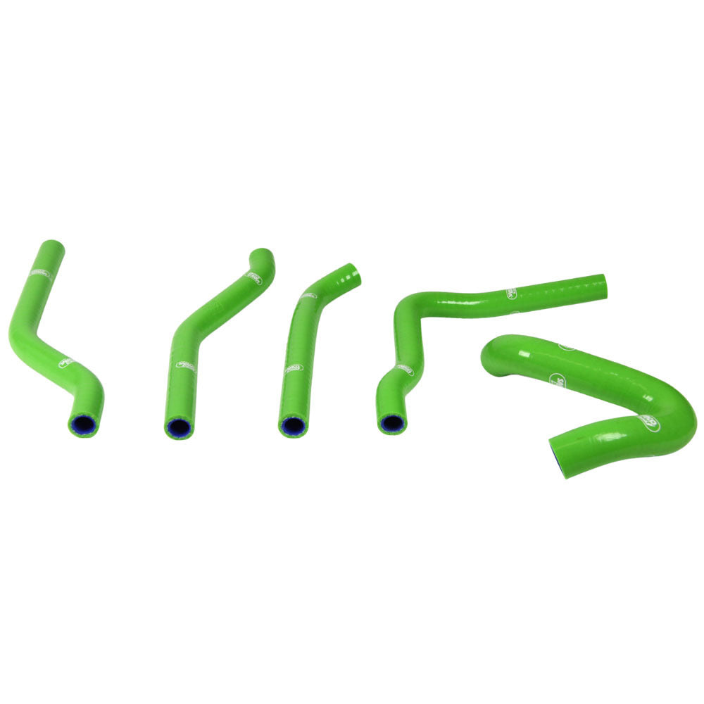 Samco Sport Kawasaki Green Off Road Radiator Hose Kit - KX 250 H1/H2 1990-1991 (KAW-68)