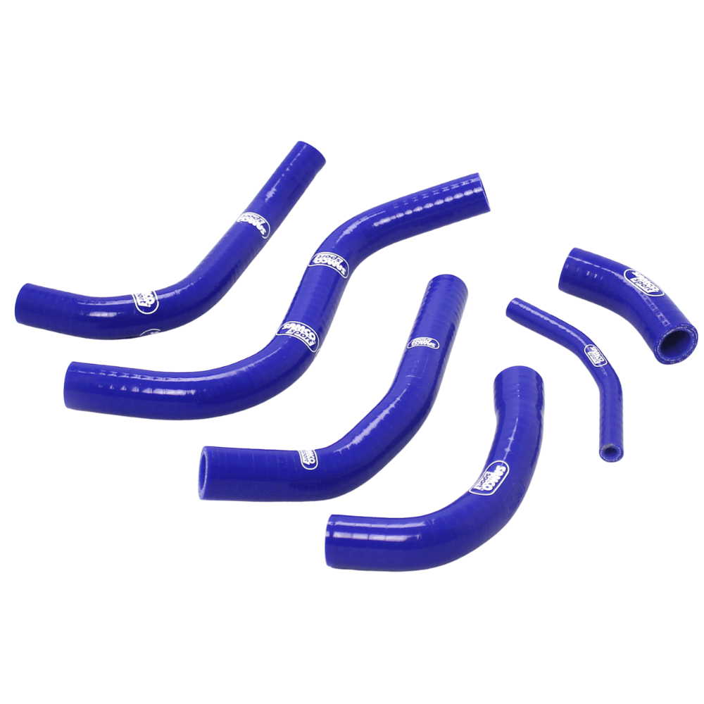 Samco Sport Suzuki Blue Off Road Radiator Hose Kit - RM Z 250 OEM Design 2013-2018 (SUZ-48)
