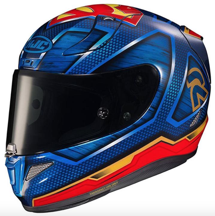 HJC RPHA 11 Helmet Superman Dc Comics Mc-21