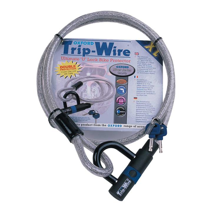 Oxford Xl Tripwire High Security Cable And Padlock