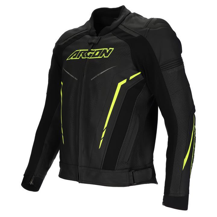 Argon Descent Perforated Jacket Black Hi-Vis