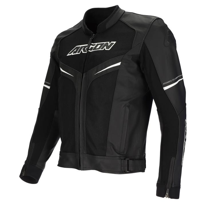 Argon Fusion Jacket Black White