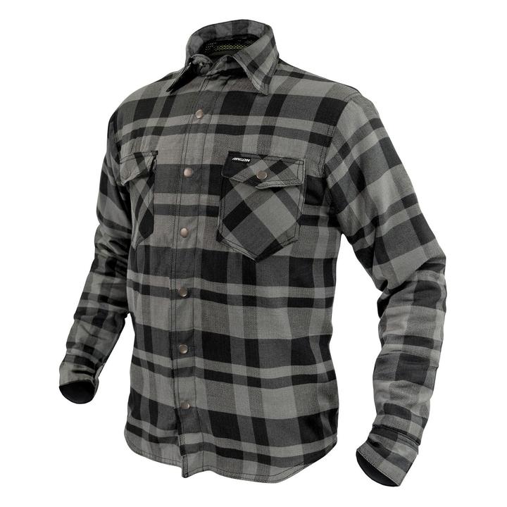 Argon Savage Flanno Black Grey
