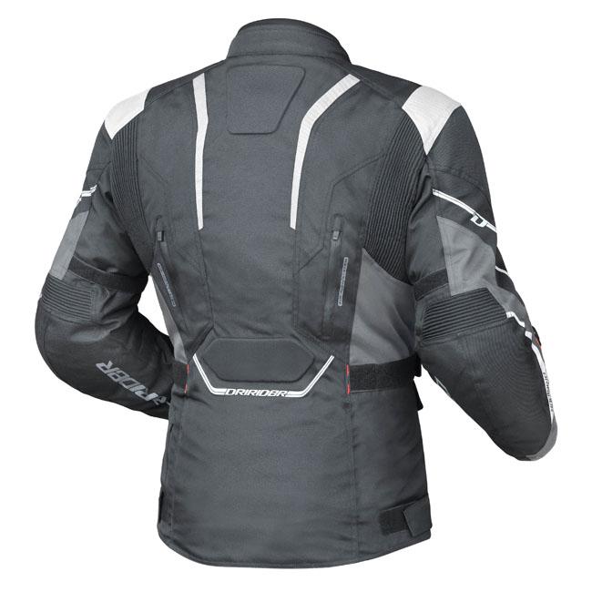 Dririder Apex 5 Mens Jacket Black White Grey