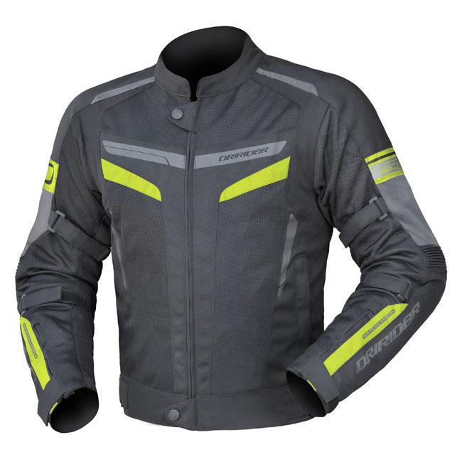 Dririder Air Ride 5 Jacket Black Hi Vis