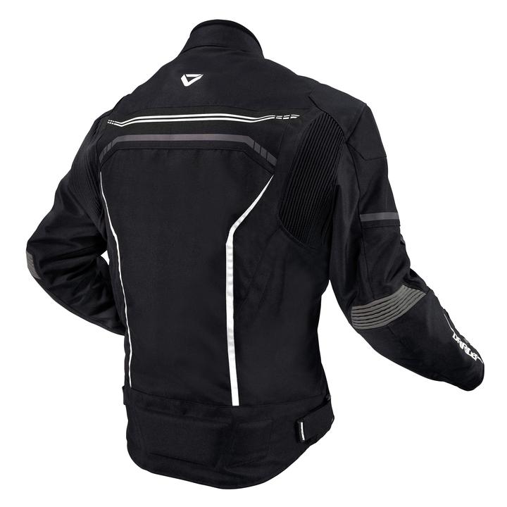 Dririder Origin Jacket Black White