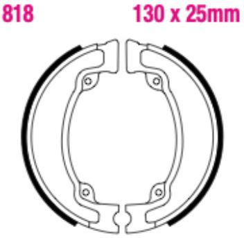 EBC 818 Brake Shoe Set