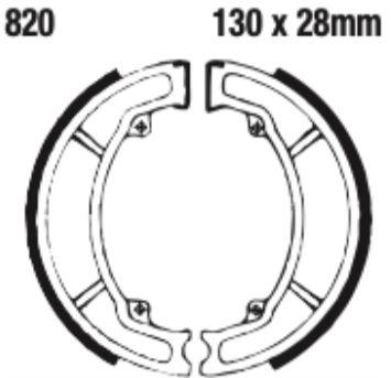 EBC 820 Brake Shoe Set