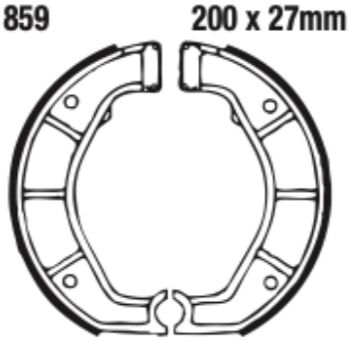 EBC 859 Brake Shoe Set