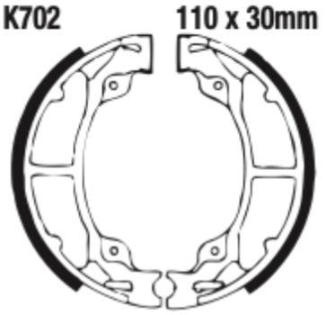 EBC K702 Brake Shoe Set