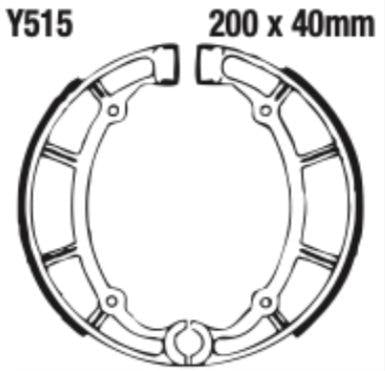 EBC Y515 Brake Shoe Set