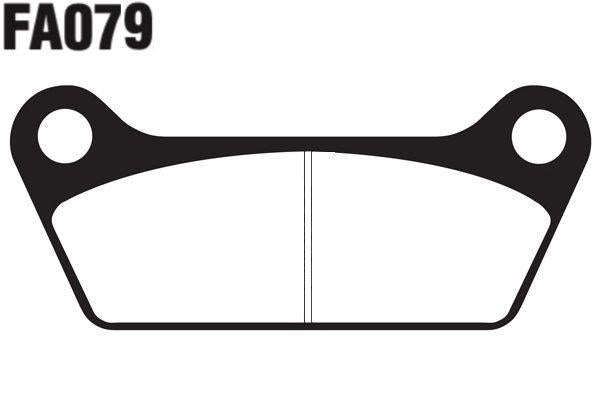 EBC Fa079 Fa Series Disc Pad Set