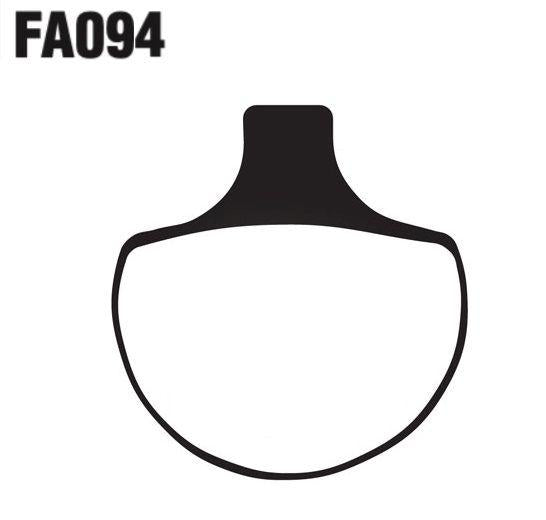EBC Fa094V Fa Series Vee Disc Pad Set Front (8601173) Harley Davidson