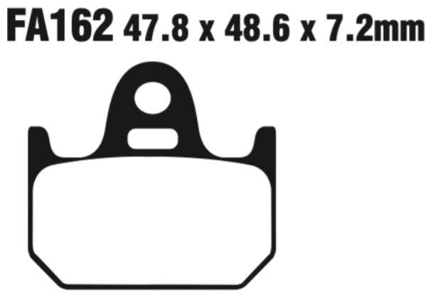 EBC Fa162 Fa Series Disc Pad Set
