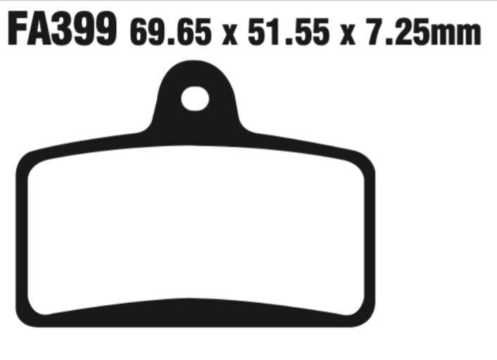 EBC Fa399 Fa Series Disc Pad Set