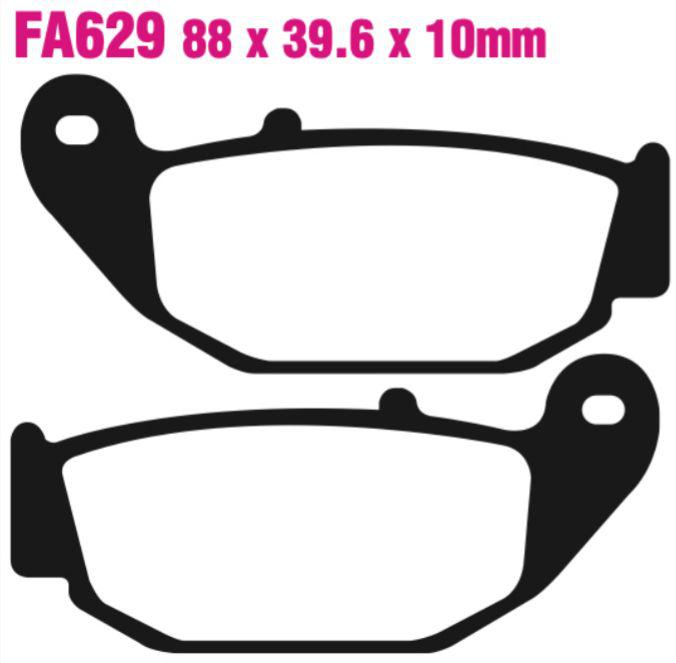 EBC Fa629 Fa Series Disc Pad Set Rear (8601583) For Ben/Hon/Suz