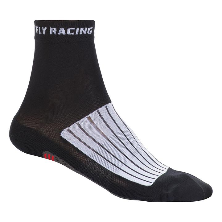 Fly Socks Action Black / White / Red