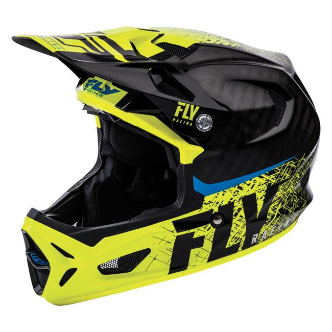 Fly Mtb Werx Helmet Imprnt Black / Hi-Vis