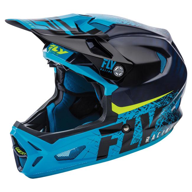Fly Mtb Werx Helmet Imprnt Black / Blue
