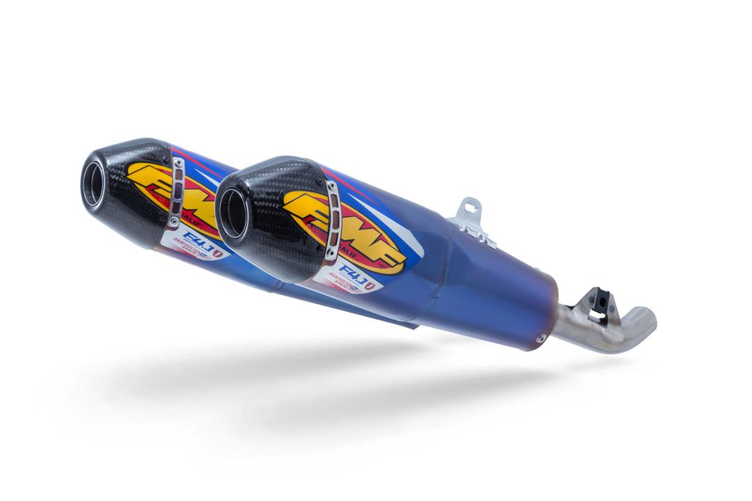 FMF Rct Factory 4.1 Dual Carb Anod Ti Slip-On CRF450R 17-18 (41550)