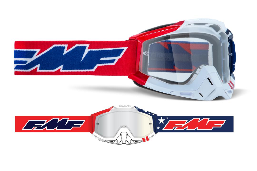 FMF Vision Goggle Powerbomb Us Of A Clear