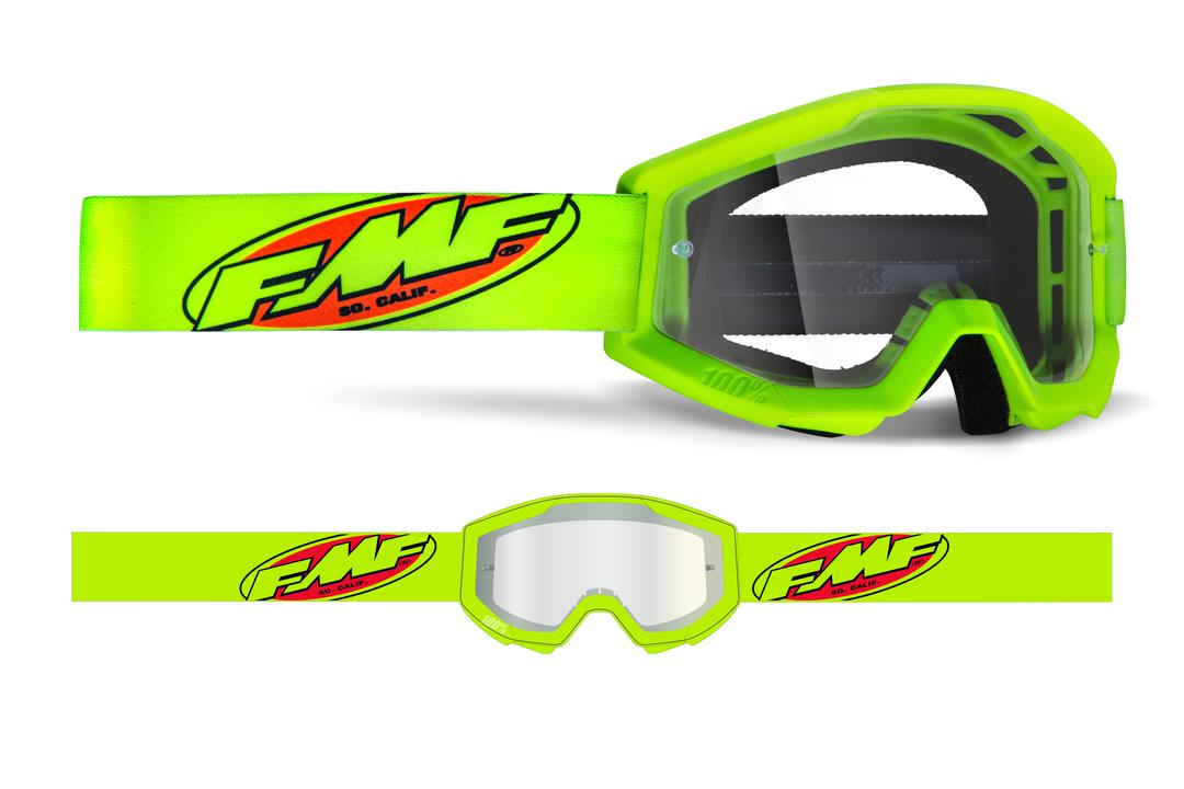 FMF Vision Goggle Youth Powercore Core Clear