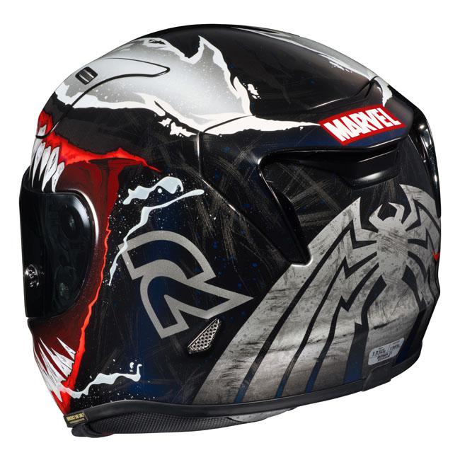 HJC RPHA 11 Helmet Venom 2 Marvel Mc-1