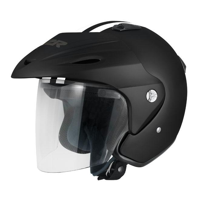M2R 290 Helmet Urban Pc-5F Matt Black