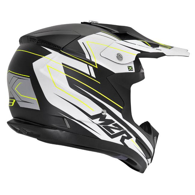 M2R X3 Helmet Sabre Pc-6F Matte White