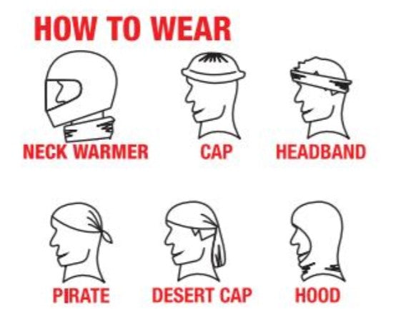 Merino Neck Tube Multi Function Headware