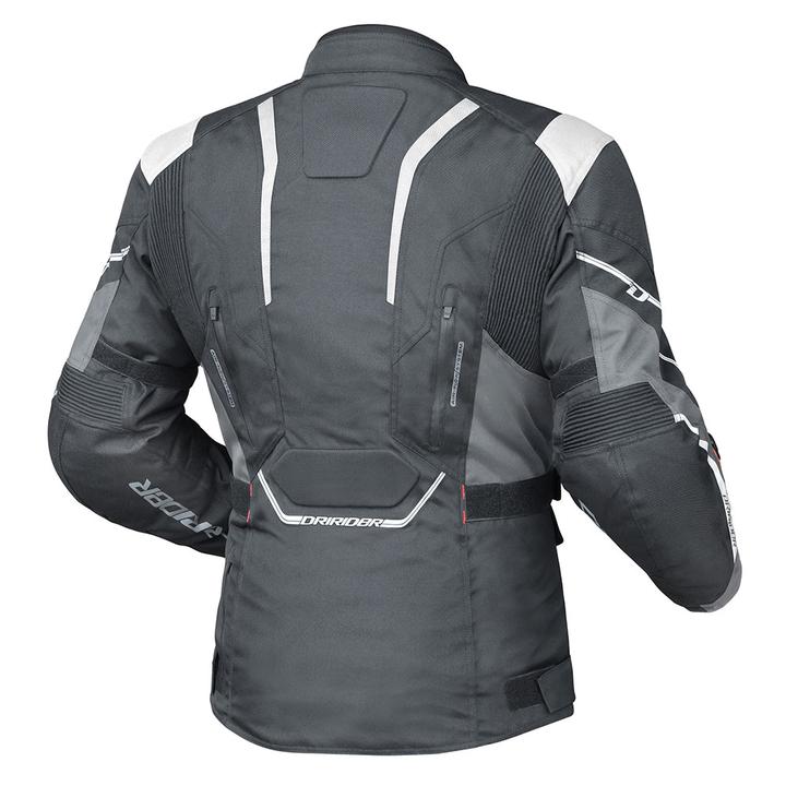 Dririder Apex 5 Jacket Black White Grey Ladies